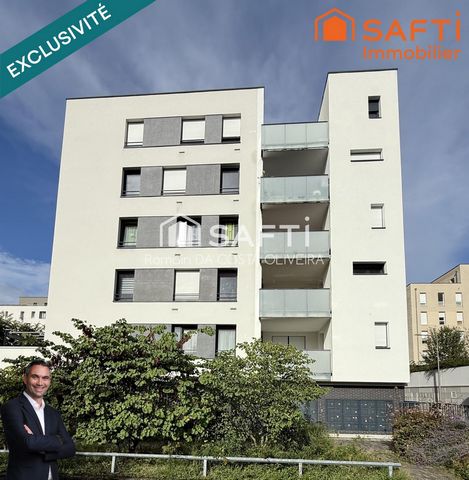 Superbe appartement de 3 pièces disposant d'une terrasse et d'une place de stationnement privée !