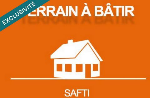 Terrain Borné et Viabilisé, de 539m2, Tout à l'égout