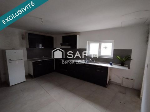 maison semi individuel à restaurer avec garage