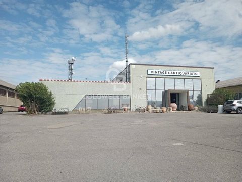 LAZIO - VITERBO - STRADA TUSCANESE CAPANNONE COMMERCIALE E INDUSTRIALE Lungo la strada Provinciale Tuscanese, strada ad alta percorrenza, interessante capannone di tipo commerciale/industriale, della superfice complessiva di 1.517 mq, su un area di c...