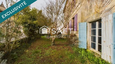 Batiment de caractère en pierre à rénover avec serre
