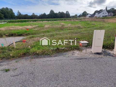 PLEUVEN, terrain constructible viabilisé de 675 m²