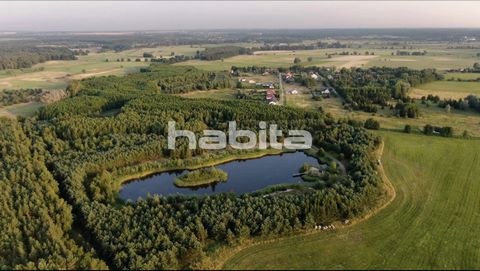 For sale a very attractive plot of land with its own lake and forest ! Ideal for a residence !- location : in the village of Łęgi, commune of Dobra.- area 162,888 m2.- on the film shown only 9 ha. -- Irregularly shaped land plot.- access to the plot ...