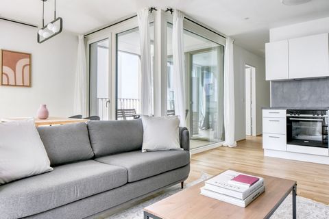 For stays longer than 1 month, we offer custom pricing. Please reach out for an exact quote! Discover the best of Vienna, with this two-bedroom 2nd district - Leopoldstadt apartment with balcony views over the city. It’ll be easy to simply show up an...