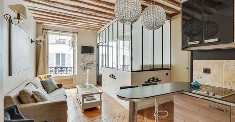 Retraite parisienne enchanteresse : Un appartement confortable au cœur de Saint Germain des Prés