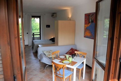 This living/bedroom holiday home for a small family or a couple with a toddler rests in Lazise, close to Lake Garda. To take a refreshing dip on a hot summer day, you have a shared swimming pool a few steps away. The home can accommodate a total of 3...
