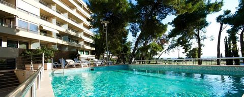 A 95 m2 apartment is for sale in a prestigious resort near Split. The apartment is luxuriously decorated, has 2 bedrooms and 2 bathrooms, a spacious living room and kitchen, and a beautiful view of the sea. The apartment is for rent and has the possi...