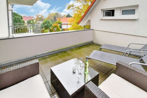 The living/bedroom apartment is located in Wiek on the island of Rügen, right on the Wieker Bodden. The apartment has a terrace with outdoor furniture and sun loungers to enjoy the hours of sunshine and have breakfasts. A couple, family of 2, or 2 fr...