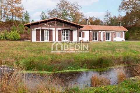ESTATE NEAR DAX . We invite you to discover this ATYPICAL PROPERTY nestled in a BUCOLIC PLACE! This property comprises: - A first family house of approximately 117 M² consisting of a kitchen, a living room, four bedrooms, a bathroom and a toilet. Thi...
