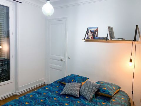 Charmant appartement parisien cosy et calme - Les Batignolles