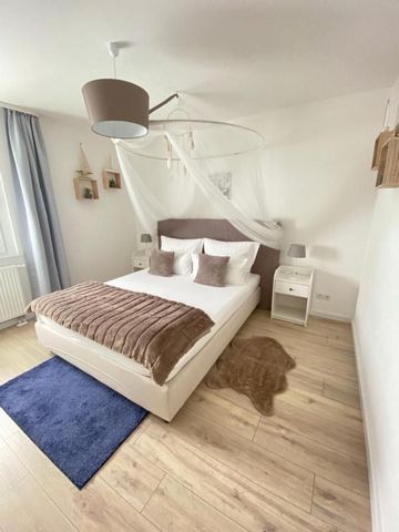 Discover tranquility in the heart of Bad Harzburg! This thoughtfully designed, recently renovated apartment is located near the Bad Harzburg train station, offering a private check-in. The non-smoking apartment features two separate bedrooms, a fully...
