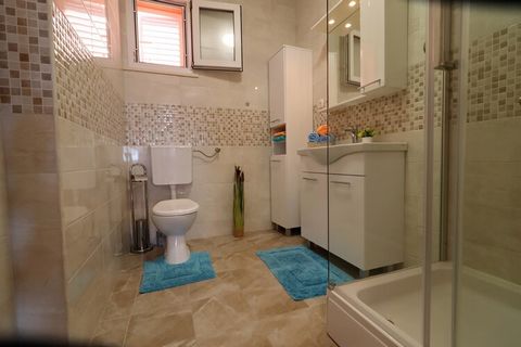 Holiday Home Adriatic View consist of three self-catering apartments equipped with free WiFi, kitchens and private bathrooms. The house is located on the beachfront, so the guests can enjoy sun and sea during their vacation. Free private parking is p...