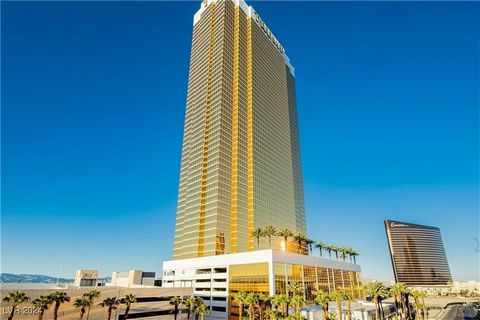 Fantastic Studio Condo Unit at the Prestigious Trump International Hotel. Featuring exceptional 50th floor views of the Phenomenal Strip, Mountains, and Gorgeous Las Vegas Skyline . Live your own Luxurious Lifestyle with all the great amenities at yo...