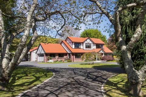 Situated in a secluded and tranquil setting you will discover this amazing residence, with a gorgeous mock Tudor style home set on a private and spacious flat section of nearly 7319 sqm, this is a rarely found gem in residential Omokoroa. The setting...