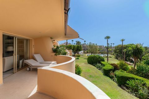 Located in Nueva Andalucía. Beautiful apartment in prestigious urbanization This exclusive residential complex has a heated community pool and another larger outdoor pool open all year round, beautiful gardens, enhancing the serene lifestyle it offer...