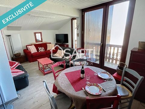 This apartment located on the top floor of a building in the center of Val-Thorens offers an exceptional view of the Cime Caron, with easy access to the ski area of the 3 Valleys. Its mountain and cosi decor, as well as its optimized layout, make thi...