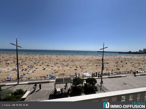 Fiche N°Id-LGB164605 : Les sables d'olonne, secteur Remblai, 3 Pi?ces avec cave et d?barras d'environ 93 m2 comprenant 3 piece(s) dont 2 chambre(s) + Terrasse de 5 m2 - Vue : Vue mer - Construction R?sidence standing - Equipements annexes : balcon - ...