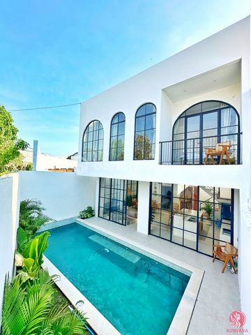 This stunning two-storey villa offers an ideal blend of comfort and convenience, situated just 15 minutes from the vibrant hub of Canggu and 12 minutes from the serene Munggu Beach. Its prime location ensures easy access to popular destinations while...