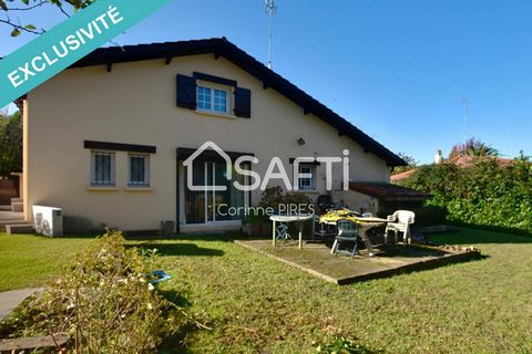 A LAHONCE, idéalement située à 10 mn à pied du centre bourg, de ses commerces et école, au calme, au fond d'une impasse, dans un environnement verdoyant, sans vis à vis, sur un grand terrain de 1246 m², cette maison d'environ 100 m² avec 4 chambres, ...