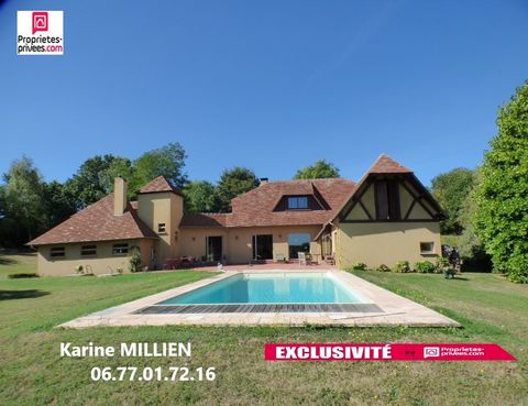 Karine MILLIEN vous propose EN EXCLUSIVITE cette magnifique propriété au caractère unique, alliant élégance et convivialité, nichée sur un terrain spacieux d'env.7400 m² qui vous permettra de vous évader, de jardiner, d'organiser des loisirs de plein...