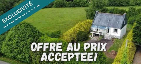 Maison au calme avec fort potentiel à Plougonven (10 min de Morlaix)