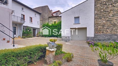 Maison avec cour et dépendances au cœur de Pérignat sur Allier