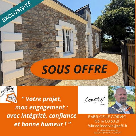 CHARMANTE MAISON DE 80 M2 SUR TERRAIN DE 1526 M2 A GUENIN