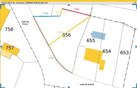 Terrain campagne proche Nevers