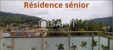 Appartement T2 pour sénior de 31.8m² avec balcon