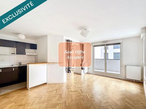 Exclusivité – Bel espace de vie avec balcon et parking – Montreuil, rue Marceau