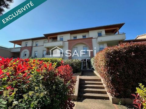 CUGNAUX - Bel appartement T4 située dans une résidence sécurisée avec piscine, RARE !
