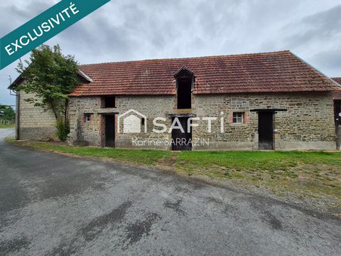 Ensemble d'anciens bâtiments agricole à Pontorson