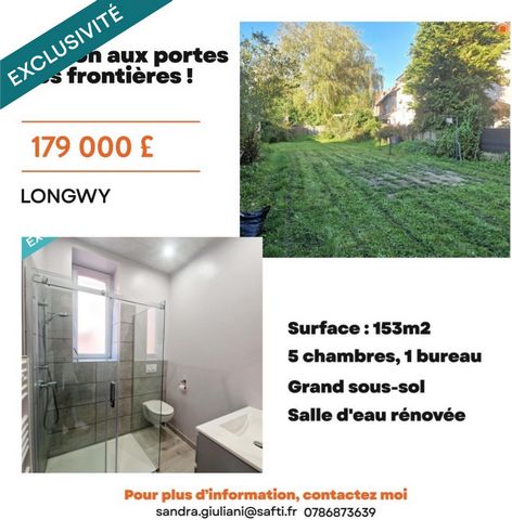 Maison 5 chambres aux portes des frontières !