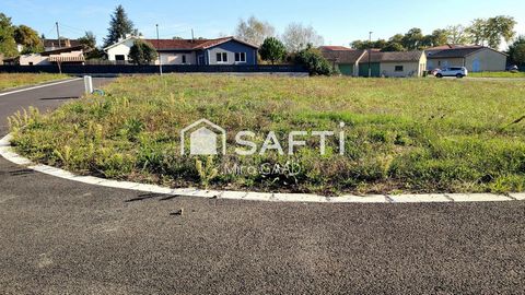 Terrain plat 750 m2 viabilisé libre tout constructeur