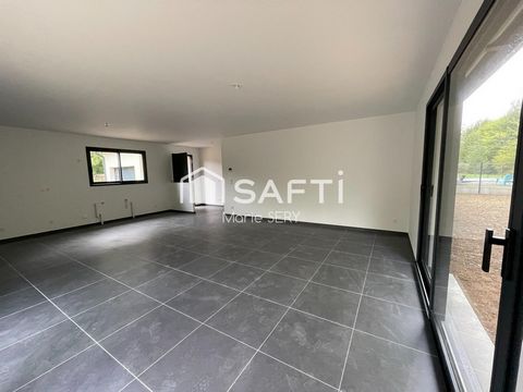 Maison neuve dans un cadre bucolique