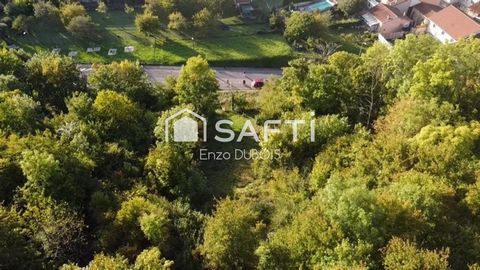 Terrain 877 m² idéal loisirs/jardin