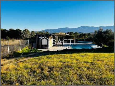 VILLENEUVE -DE-LA-RAHO, MAGNIFIQUE VILLA AVEC VUE ET PISCINE!