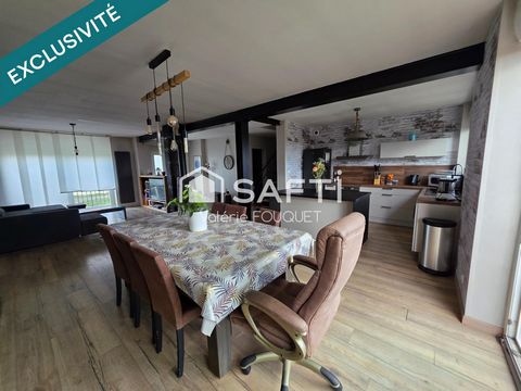 Beau pavillon rénové de 186 m² sur grand terrain – Bouligny (35 km de la frontière luxembourgeoise)