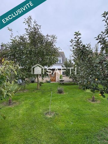 Maison familiale SPYCKER 135 m² 4 ch jardin garage