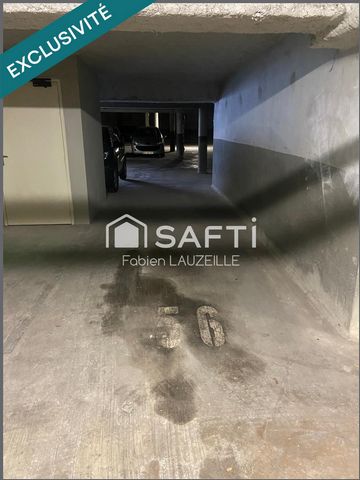 CAUDERAN LIMITE MERIGNAC : PLACE DE PARKING EN SOUS SOL, RÉSIDENCE RÉCENTE ET SÉCURISEE !!