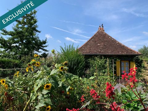 La maison champêtre et son jardin