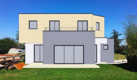 Maison contemporaine à terminer