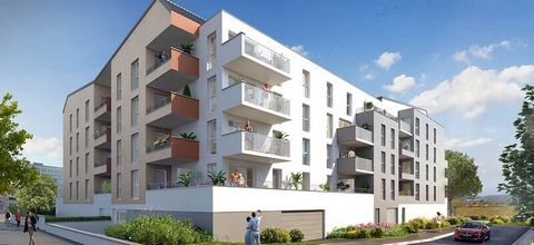 Dpt Moselle (57), à vendre METZ appartement T3 de 58,54 m² - Terrain de 0