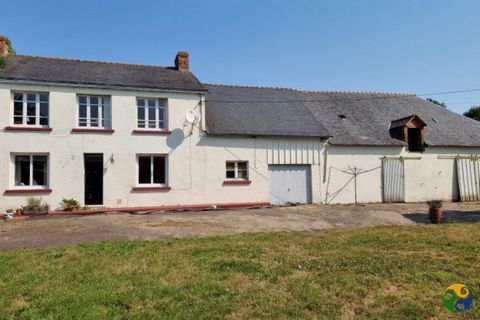 This great Breton stone farmhouse which sits in a quiet hamlet, providing a restful living environment offers you huge potential for either a great family home or perhaps a small business to run glamping, B and B, or maybe host events. The property i...