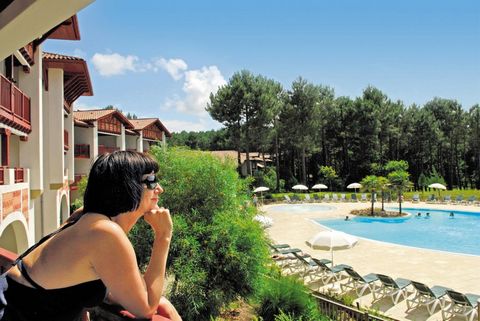 Your residence, surrounded by cycle-friendly paths, at the heart of La Pinède. The apartments have balconies or terraces offering views of the swimming pool, pine forest or surrounding greenery. For your comfort: an outdoor pool with paddling pool, a...