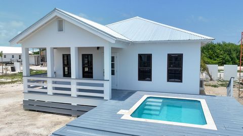 This is a completed home in Mahogany Bay Village. The home is called 
