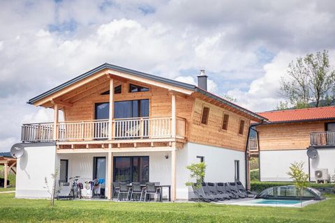 Enjoy your vacation in the newly built chalet in Inzell! Relaxation is guaranteed here with a private outdoor pool (open depending on weather from May to September) and a private sauna. Relax and enjoy summer evenings on the spacious poolside terrace...