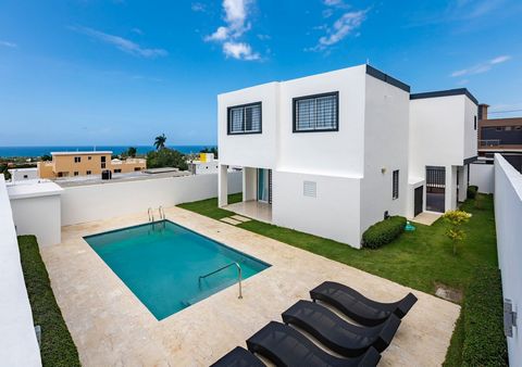 This stunning 3 Bedroom Villa offers a rare opportunity for luxurious living in Puerto Plata. The villa comes with high-end furniture, 3 bedrooms and 2 bathrooms, along with a large pool to enjoy with your loved ones. Enjoy the breathtaking views of ...