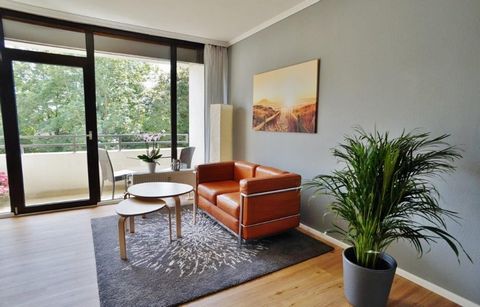 In this attractive apartment you will find everything you need: A sunny, bright and large living room with a 1.40m bed, a modern couch to watch TV and a dining table where you can also work very well. The new IKEA kitchen has a 1.60m refrigerator/fre...