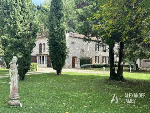 This completely renovated fortified mill is located near the enchanting bastide of Eymet, with its varied shops and restaurants, this residence is the ideal starting point for exploring our magnificent region. The house offers a spacious living space...
